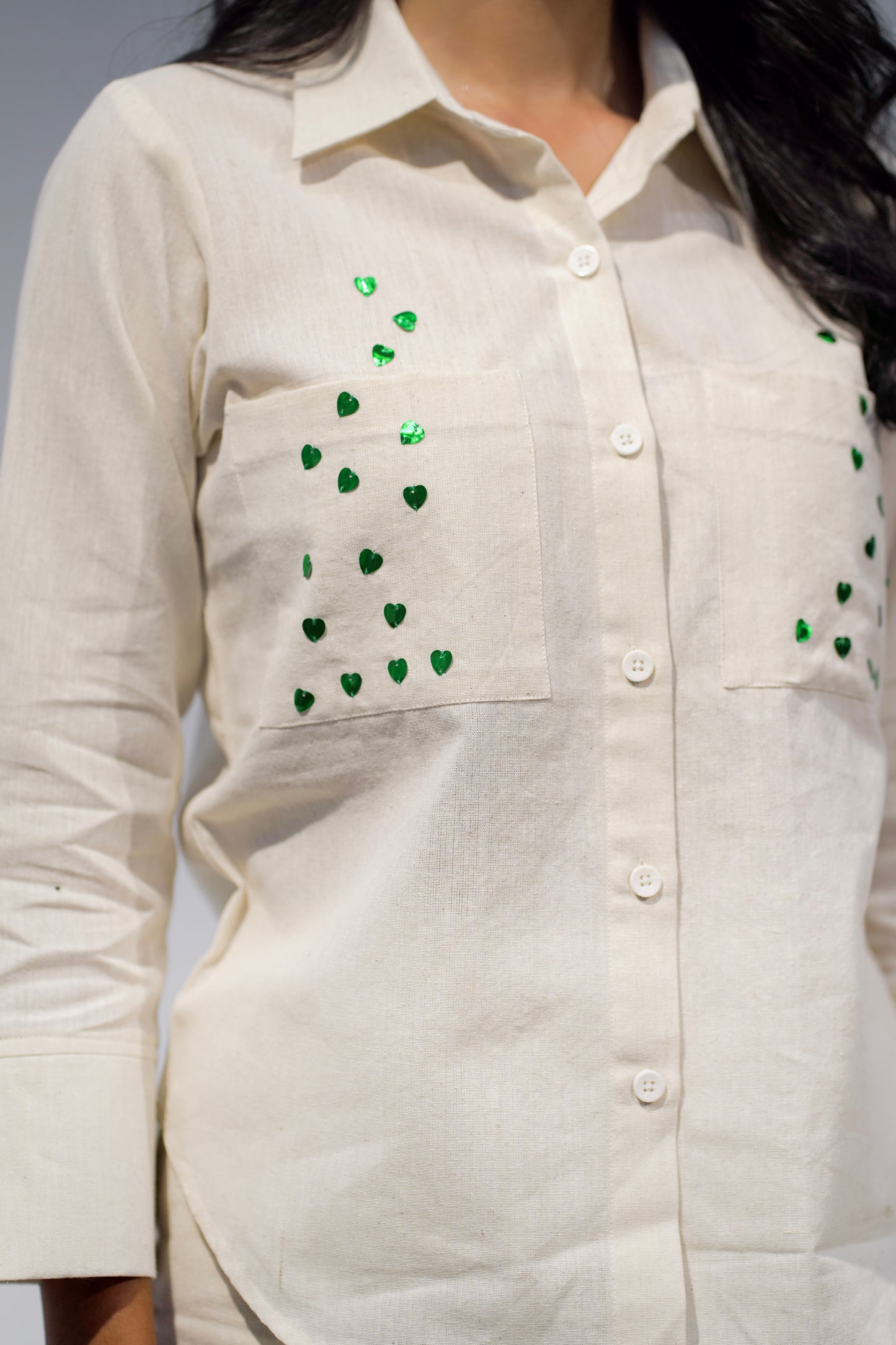 Hearts on My Pocket Shirt