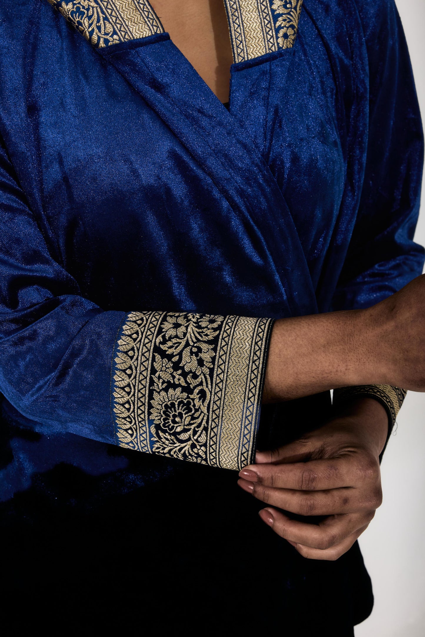 The Fusion Hoodie in Blue
