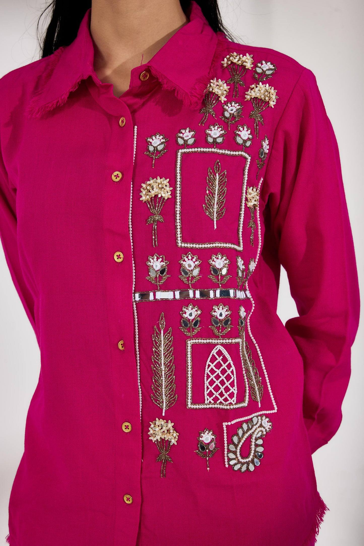 Gulaabi Sitara Shirt
