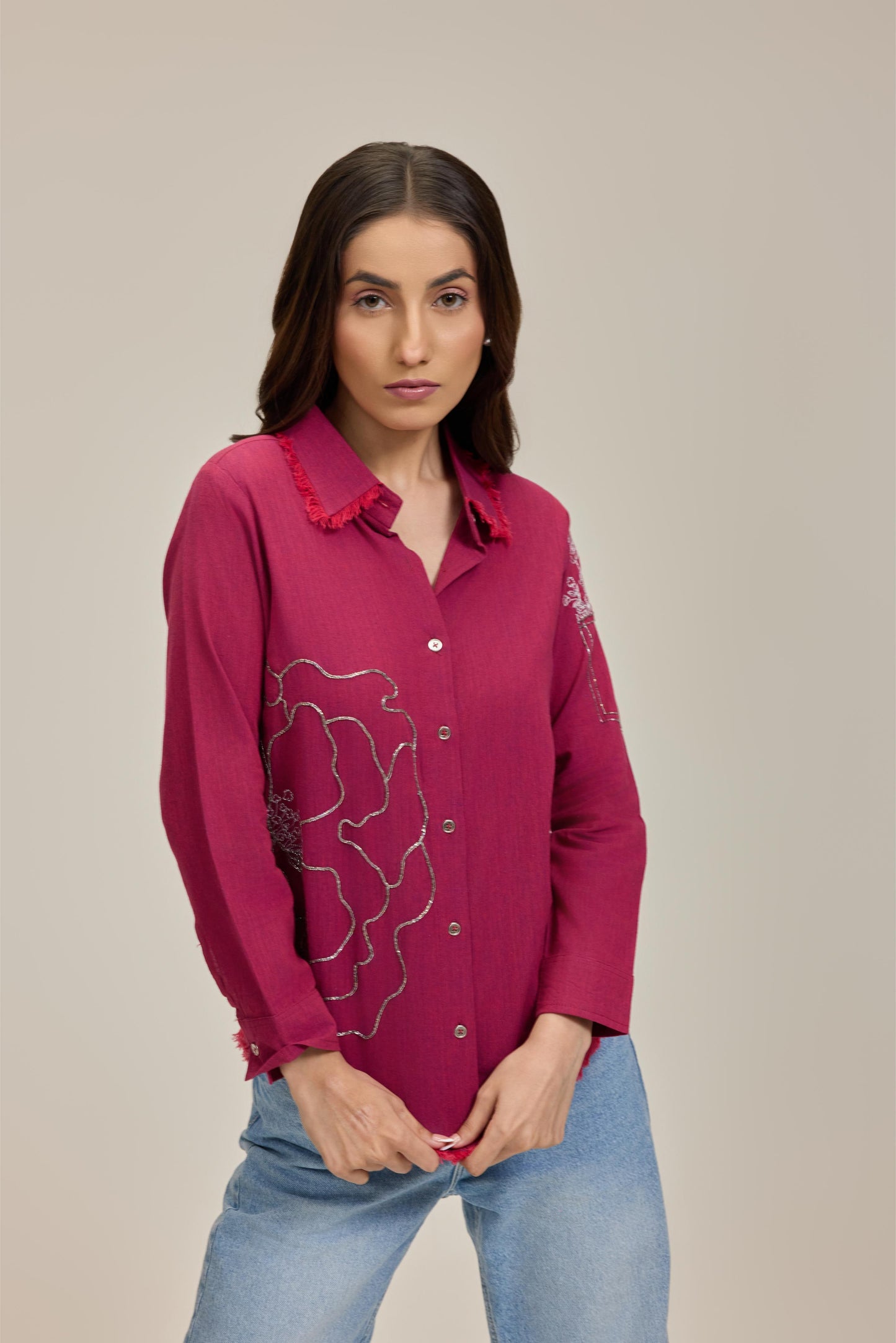 Pink Flower Power Shirt