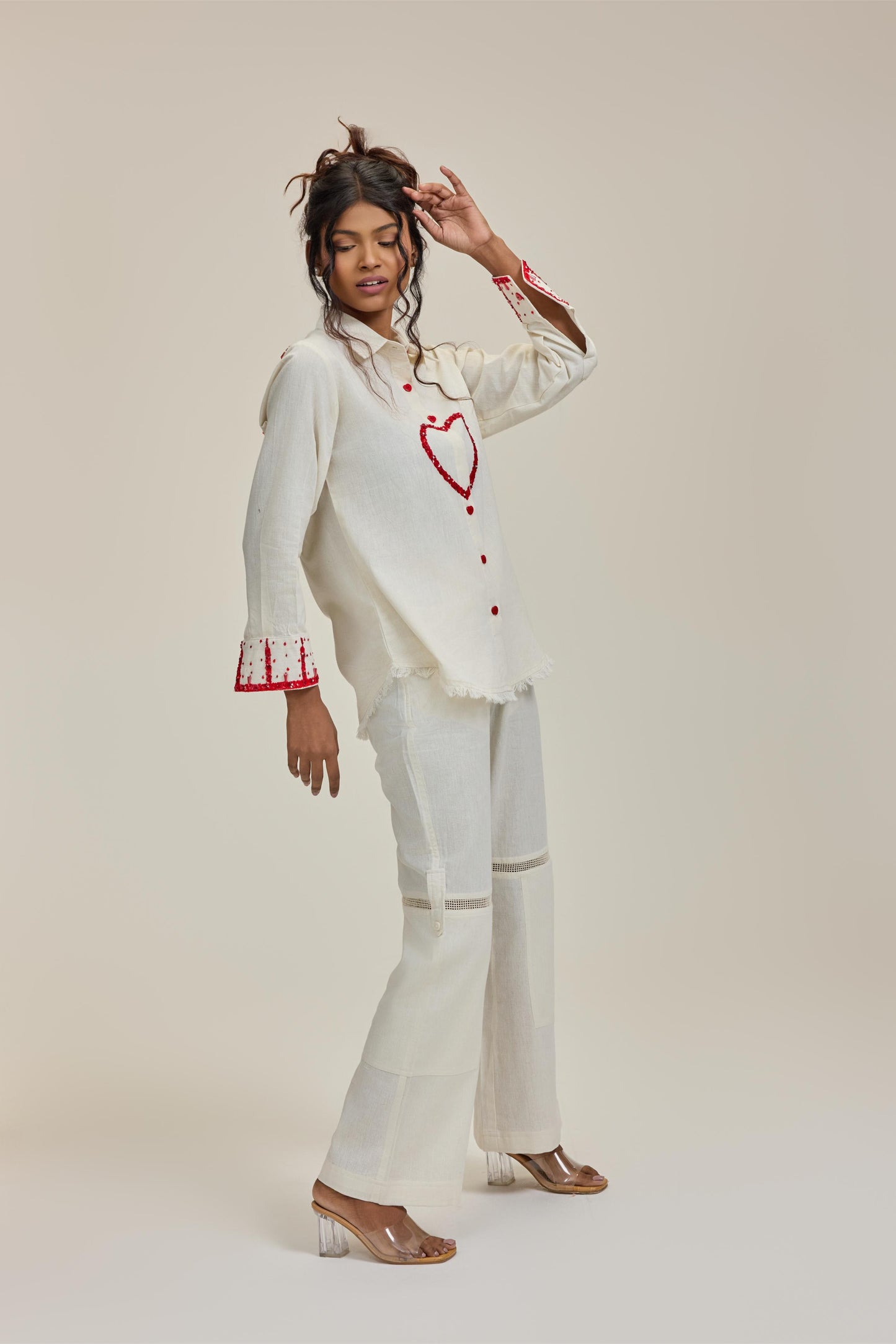 Ciara Red Heart Shirt