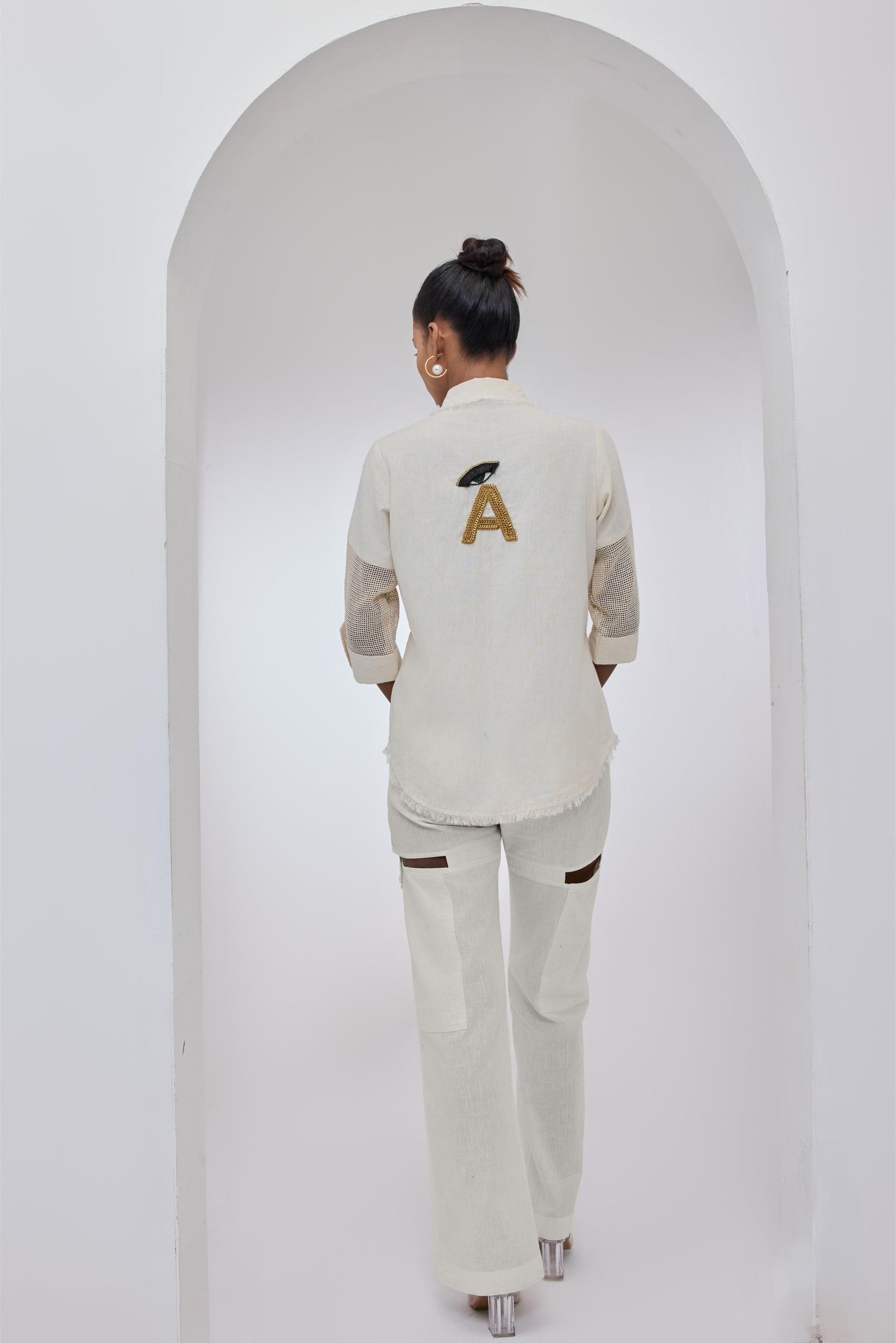 Ivory Initial Shirt