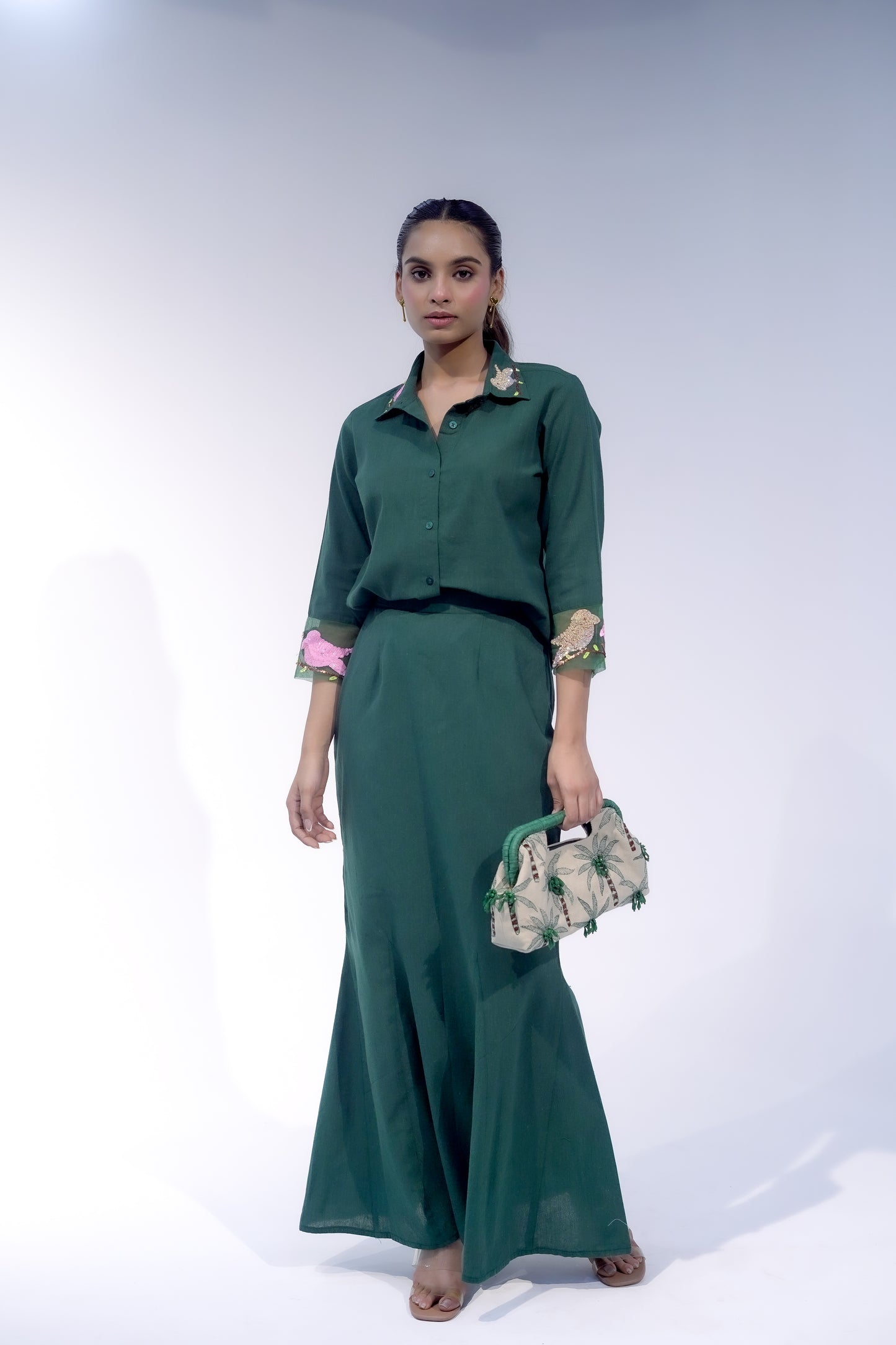 The OG Long Green Skirt