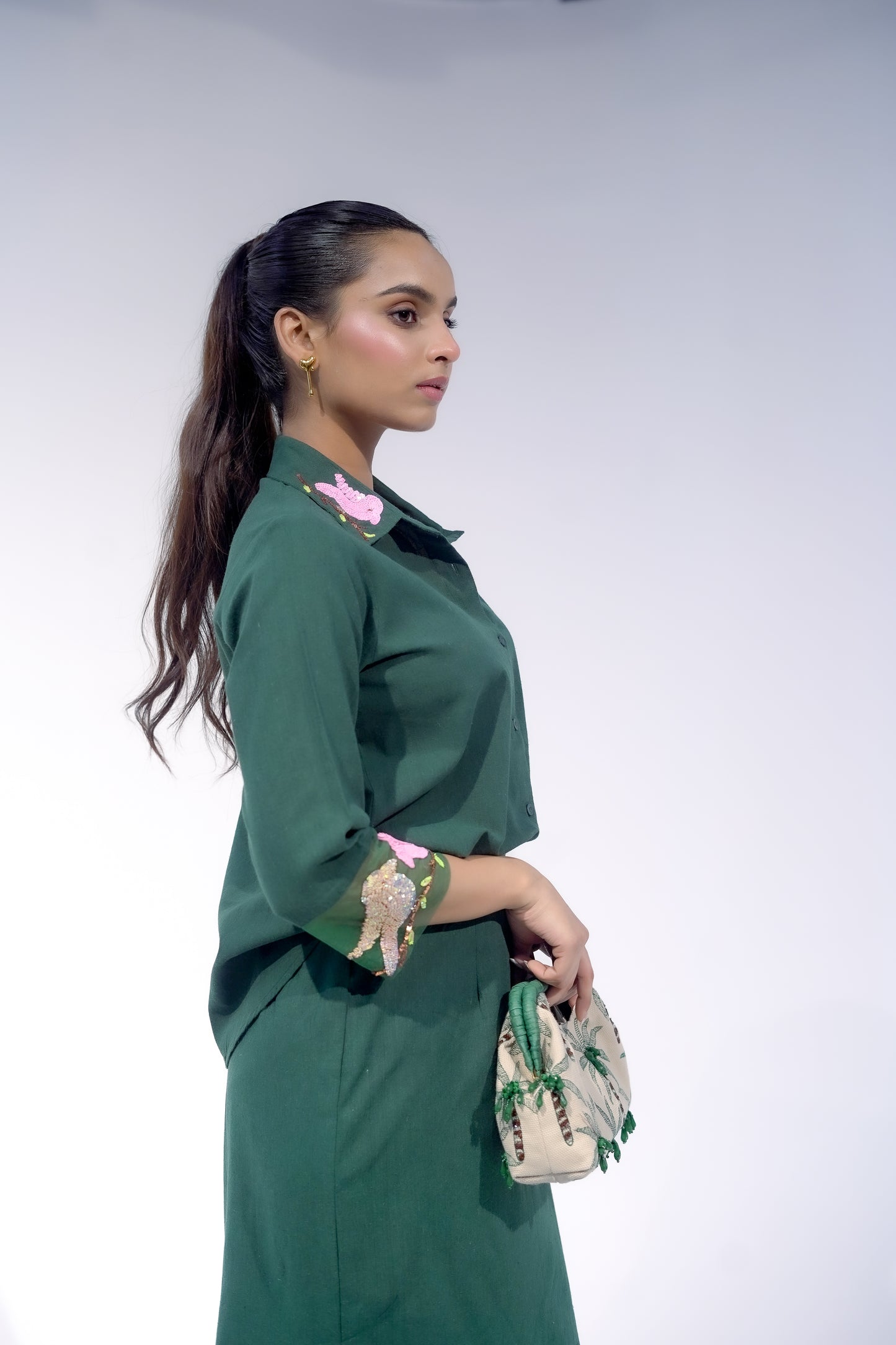 The OG Long Green Skirt