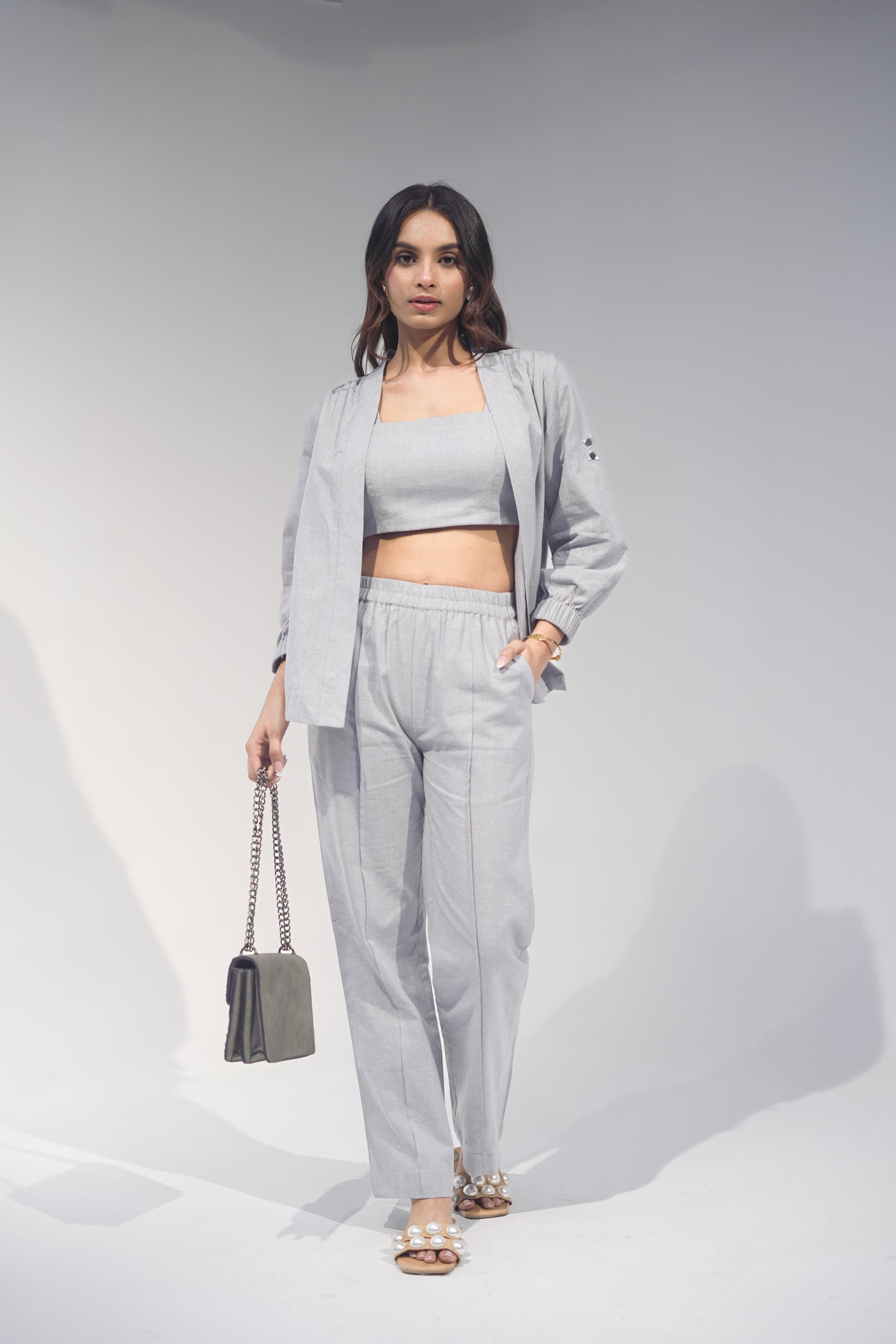 Grey Ella Bustier