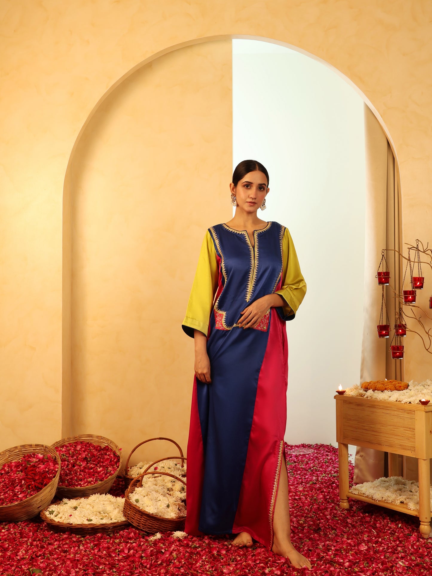 Rangrez Kaftan Dress
