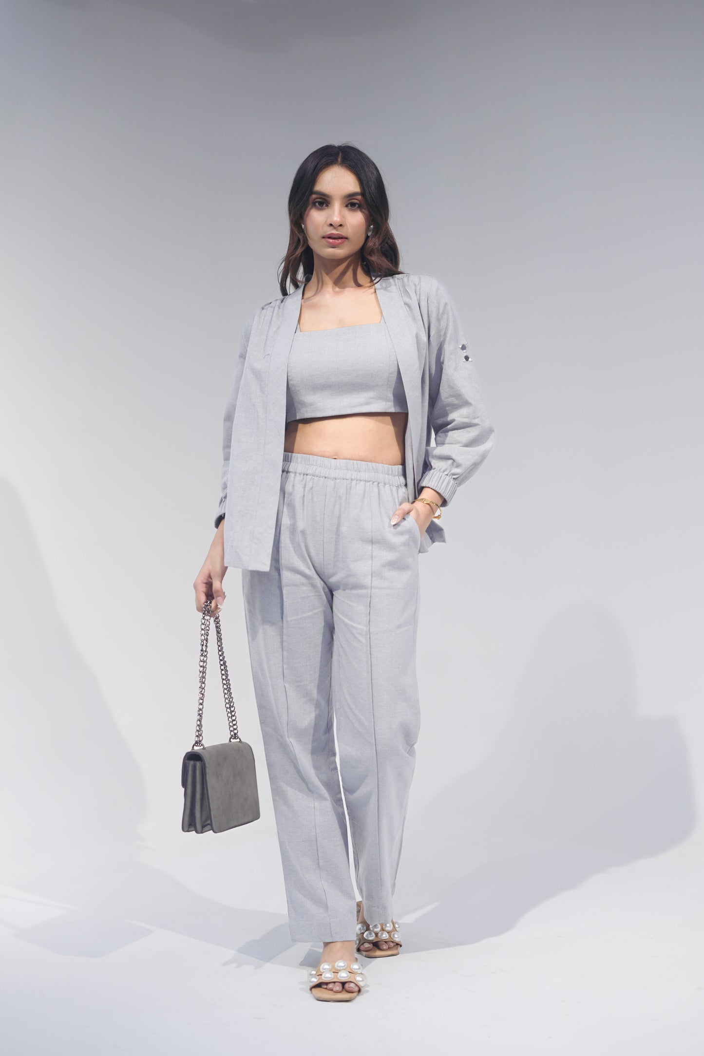 Grey Ella Bustier