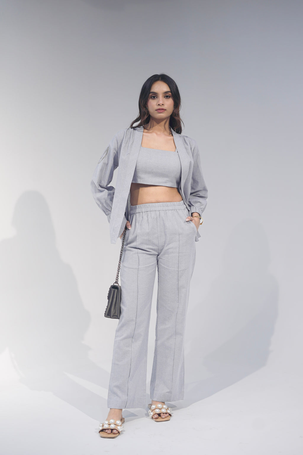Grey Ella Bustier