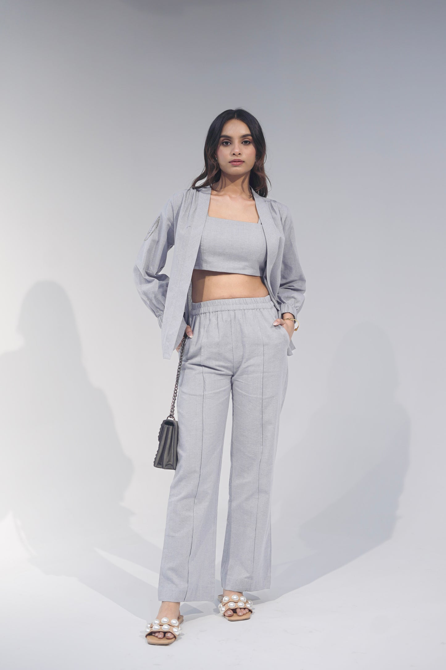Grey Ella Bustier
