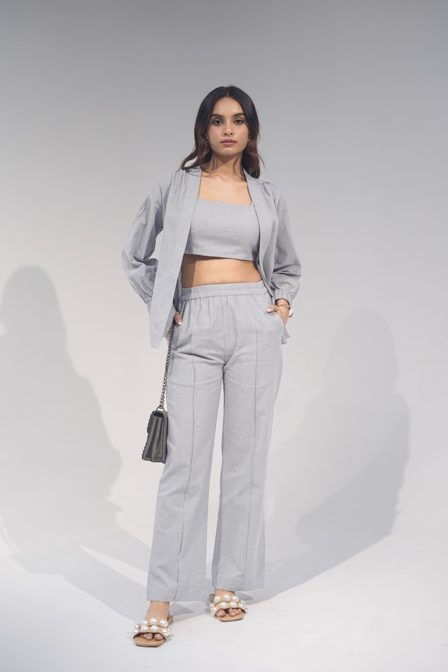 Grey Ella Bustier