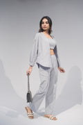 Straight Grey Pant