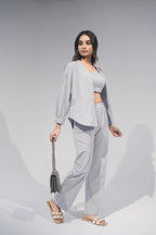 Straight Grey Pant