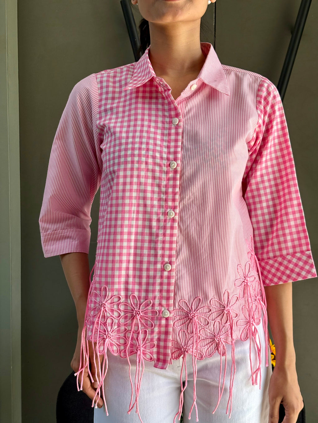 The Pink Flora Fun Shirt