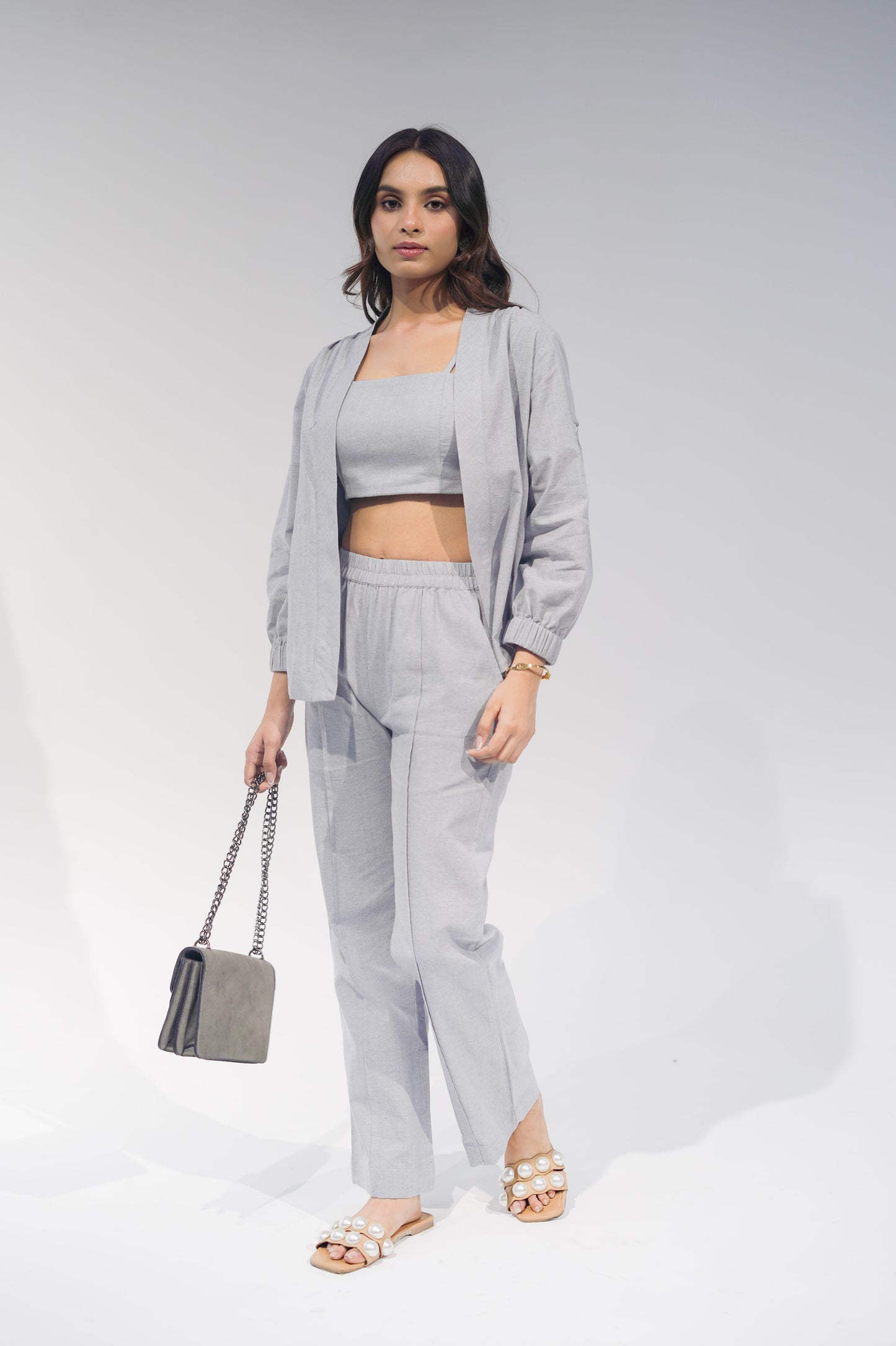 Grey Ella Bustier