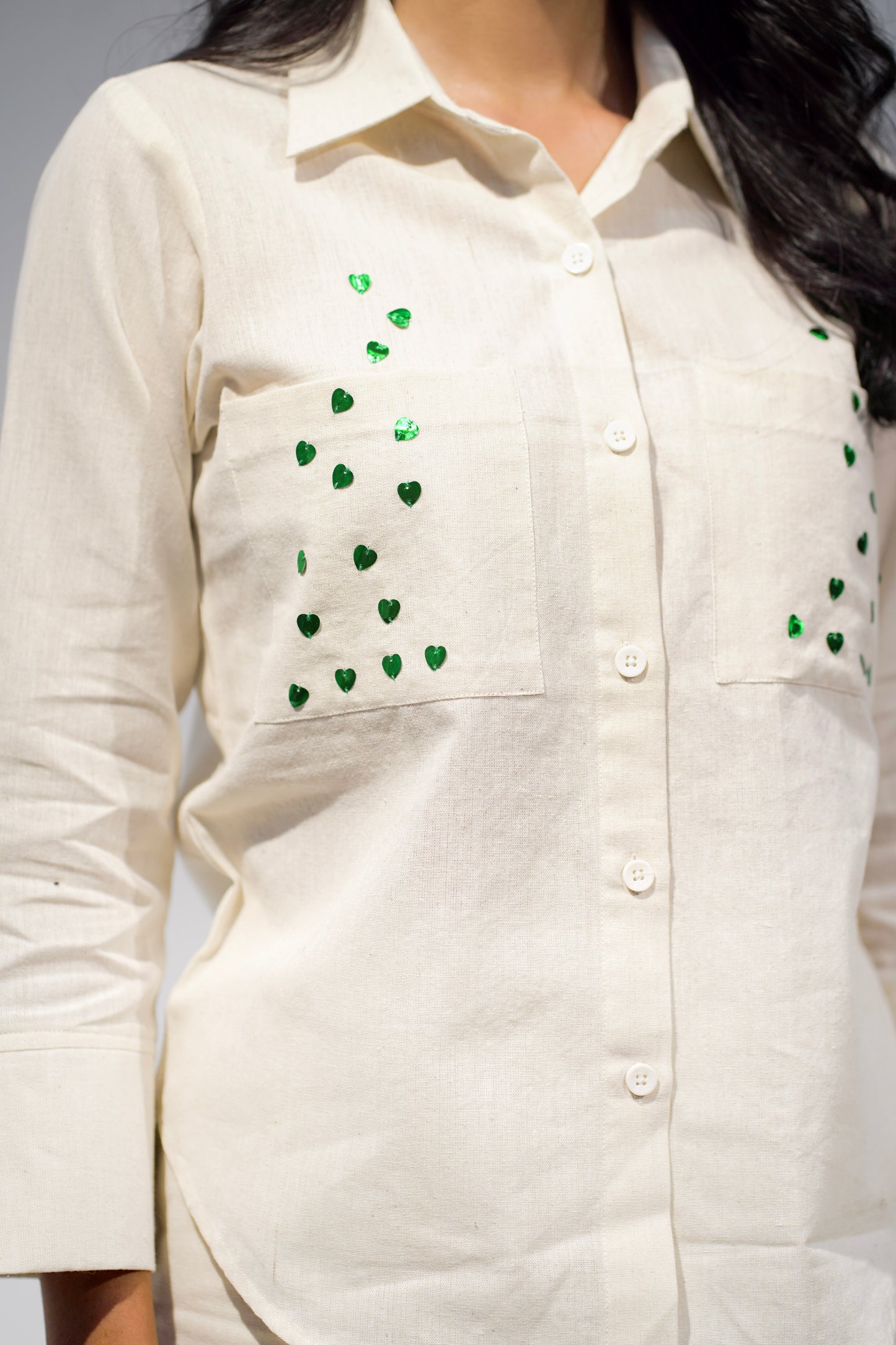 Hearts on My Pocket Shirt