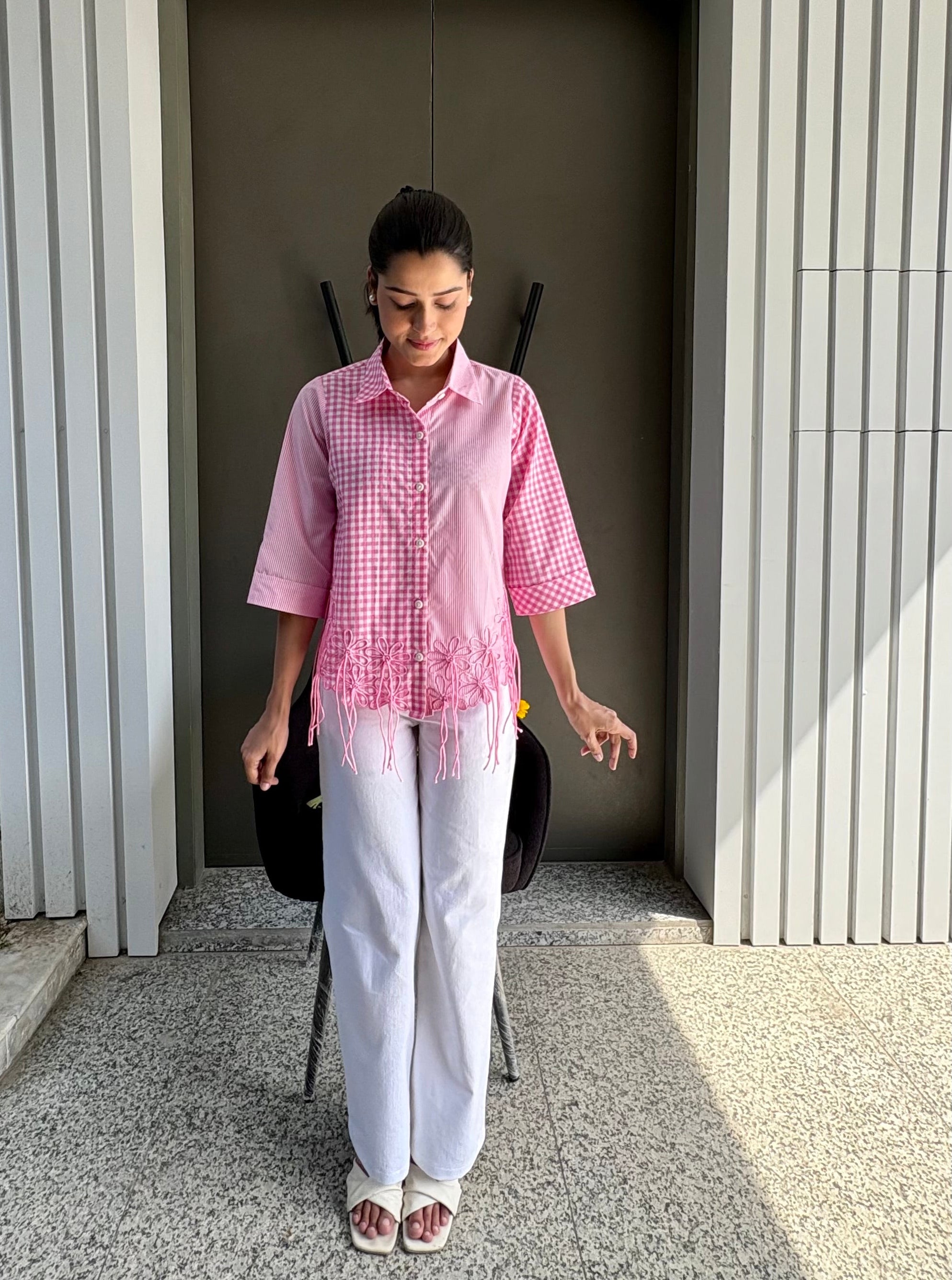 The Pink Flora Fun Shirt