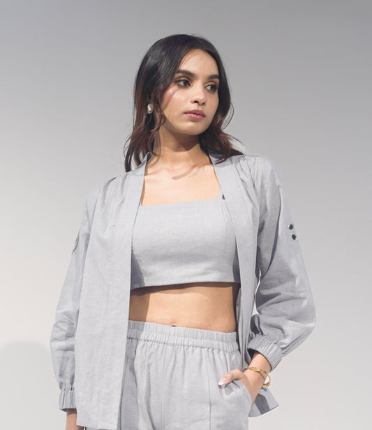 Grey Ella Bustier