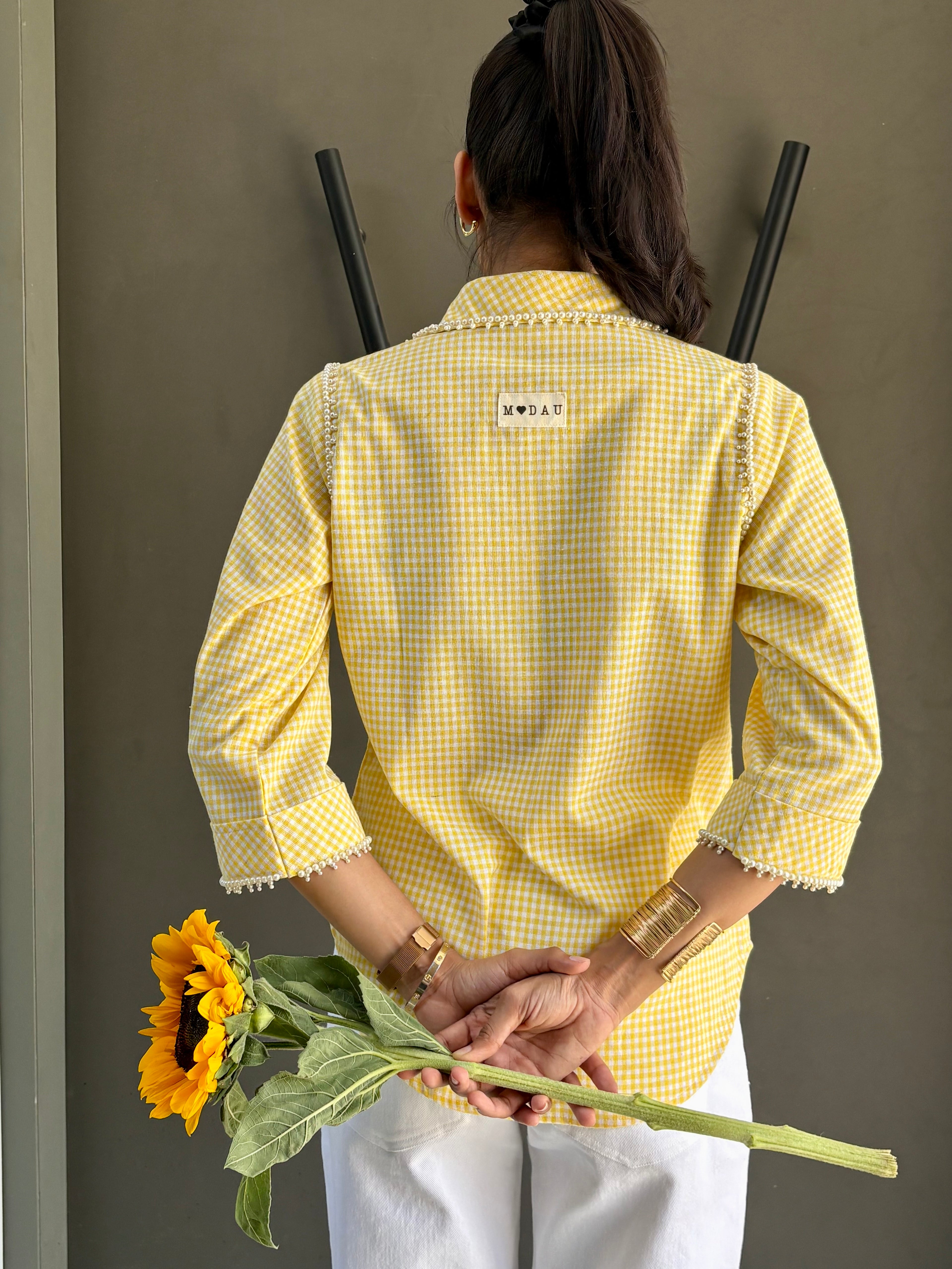 Pearly Check Shirt