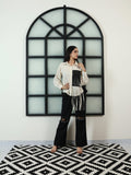 Starry Night Tassel Shirt