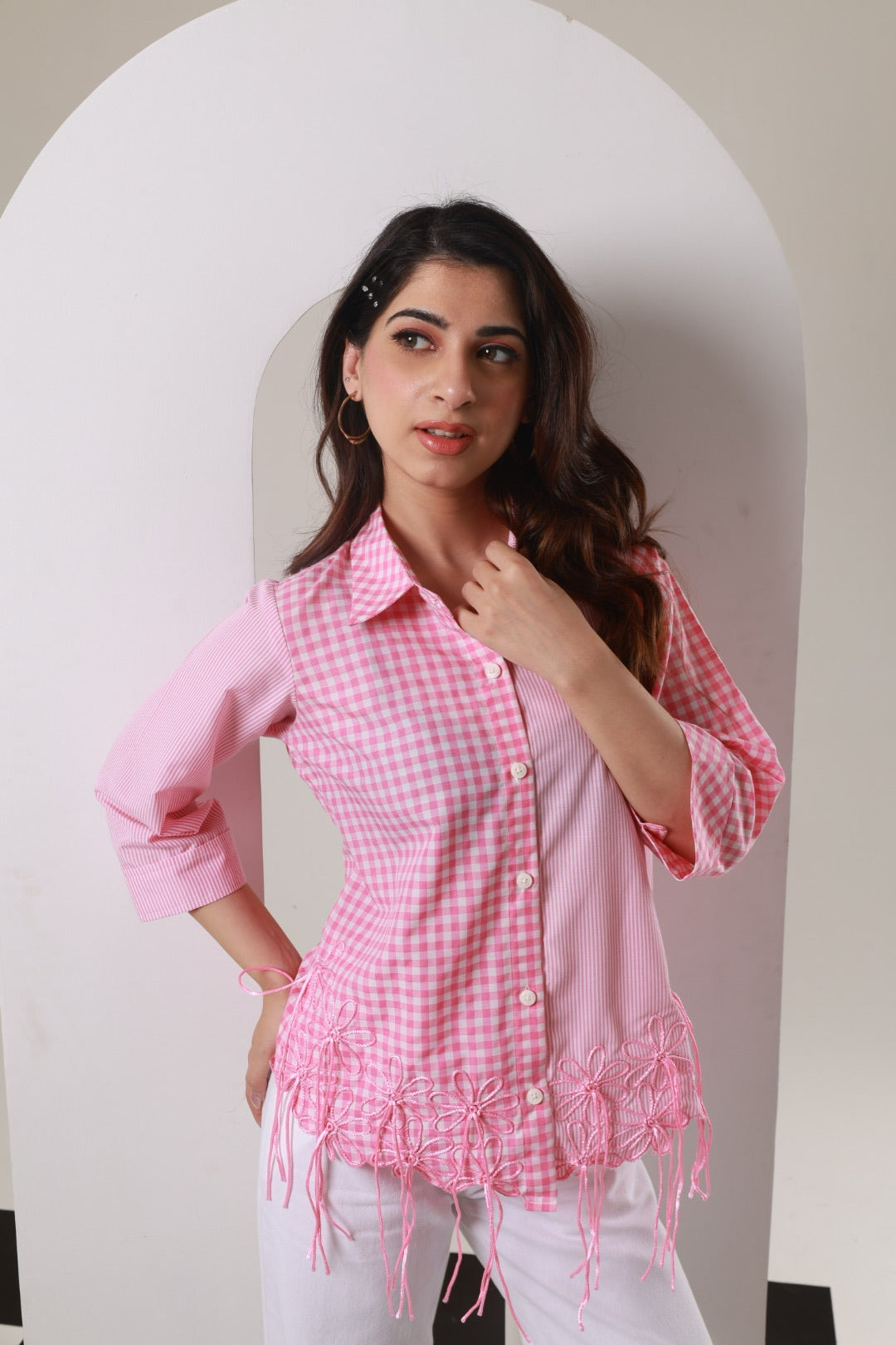 The Pink Flora Fun Shirt