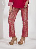 Pink Brocade Pant