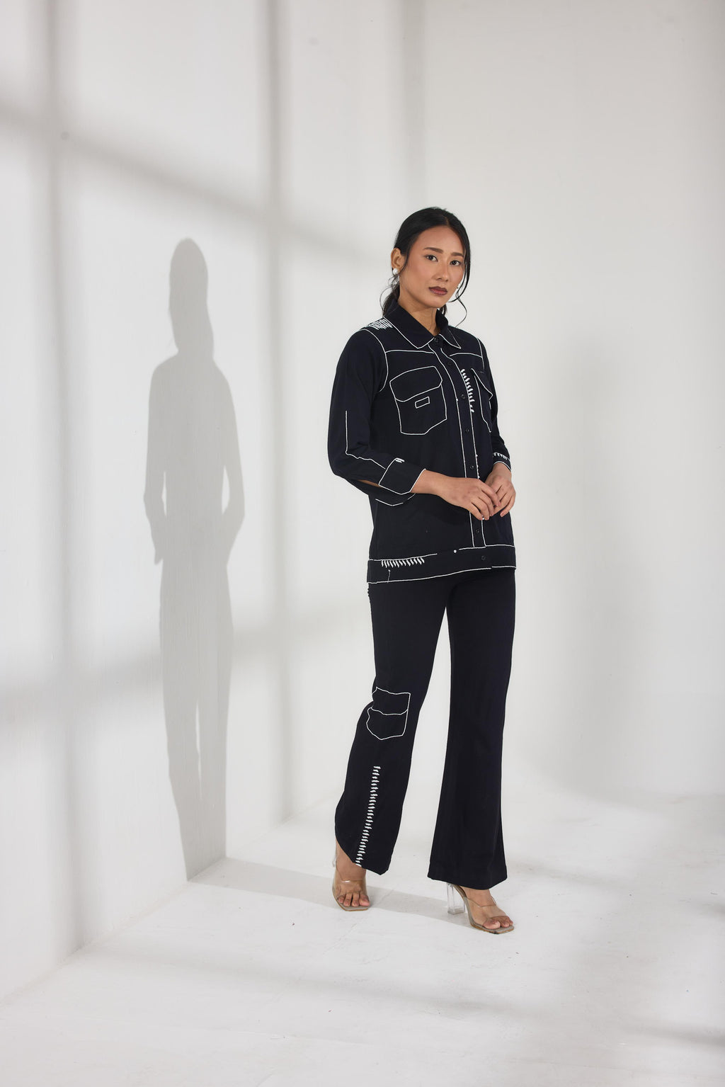 Aaraka Black Shirt
