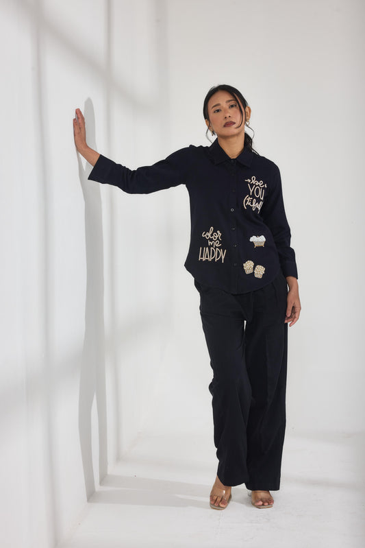 Be-You-tiful Shirt in Black
