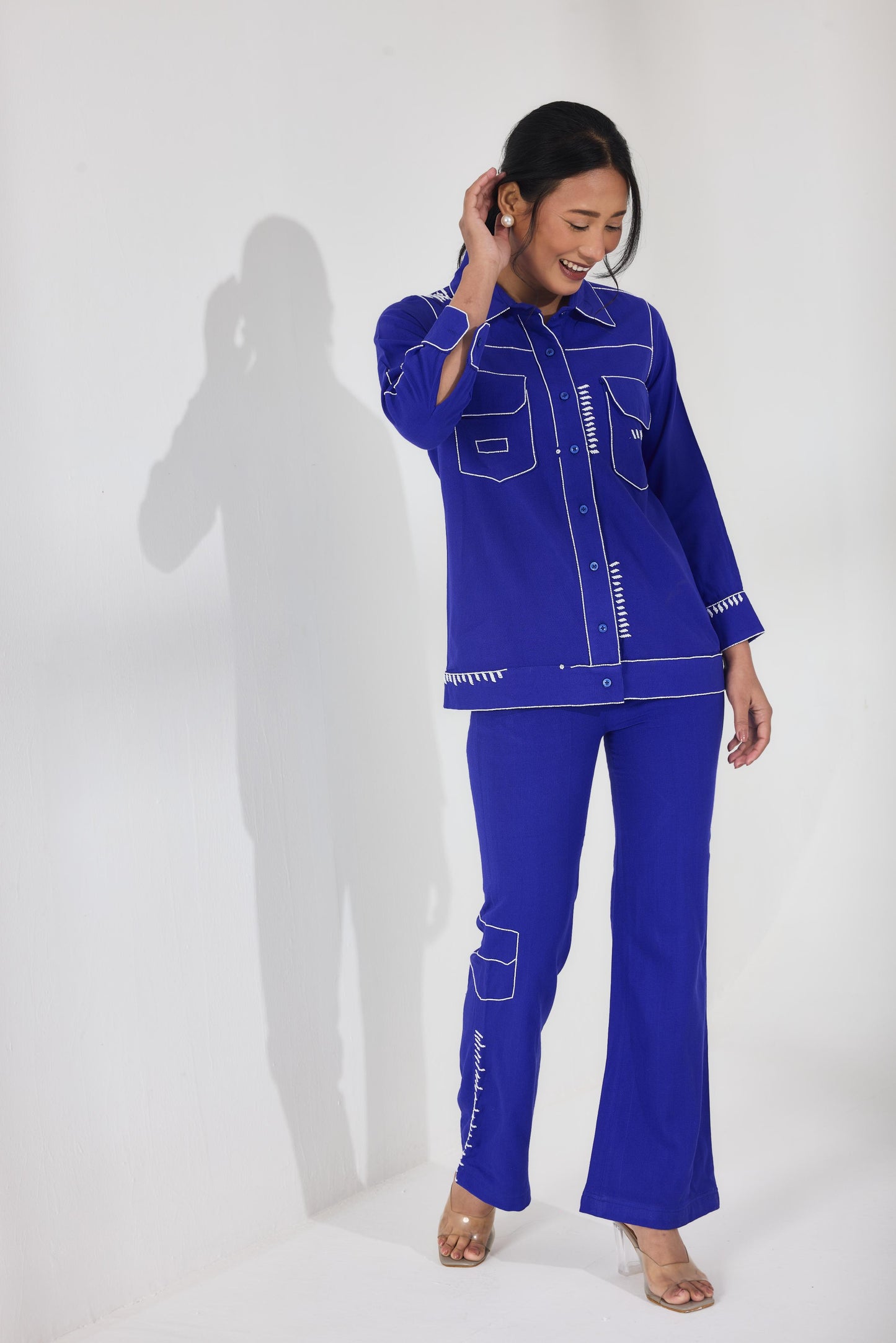Aarka Blue Shirt