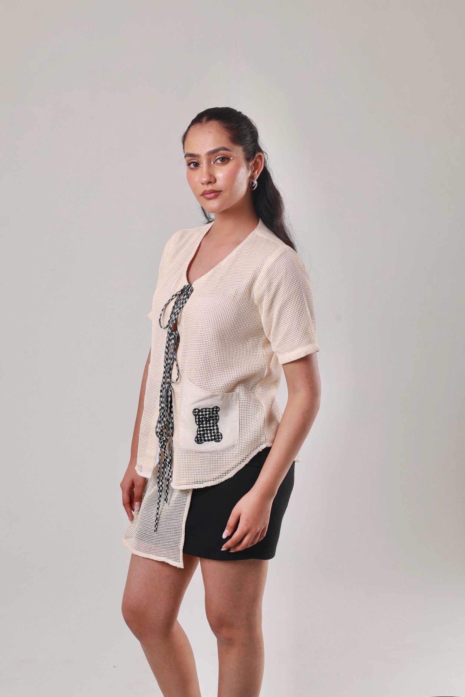 The Panda Mesh Top