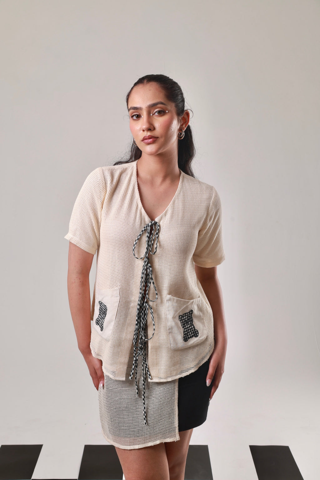 The Panda Mesh Top