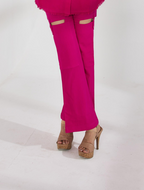 Pink Straight Pant