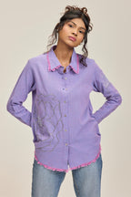 Lavender Flower Power Shirt