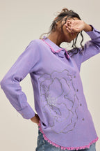 Lavender Flower Power Shirt