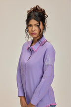 Lavender Flower Power Shirt