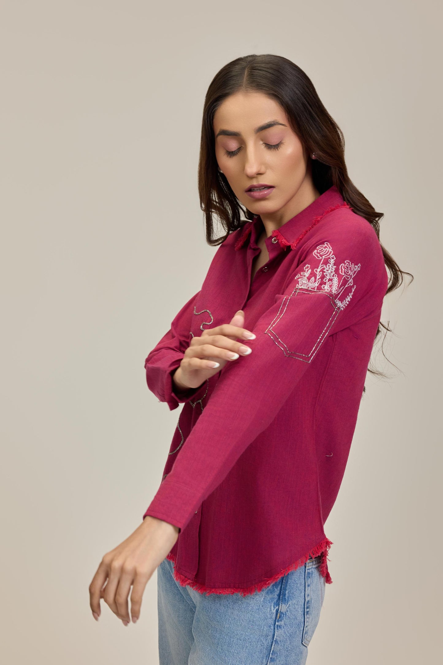 Pink Flower Power Shirt