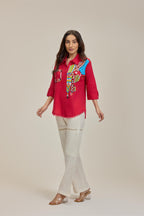 Red Aaina Shirt