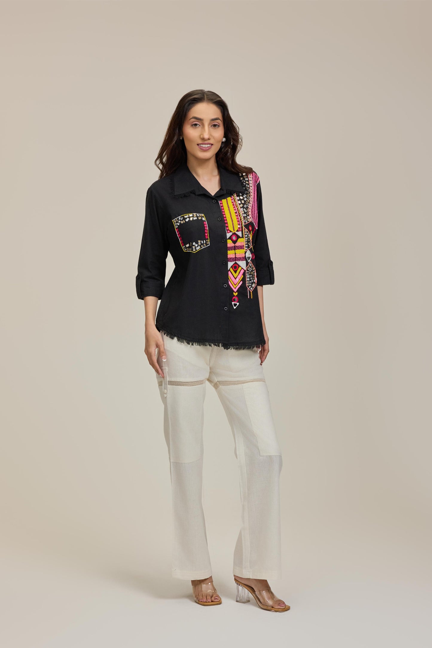Black Aaina Shirt