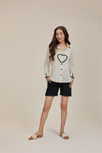 Ciara Black Heart Shirt