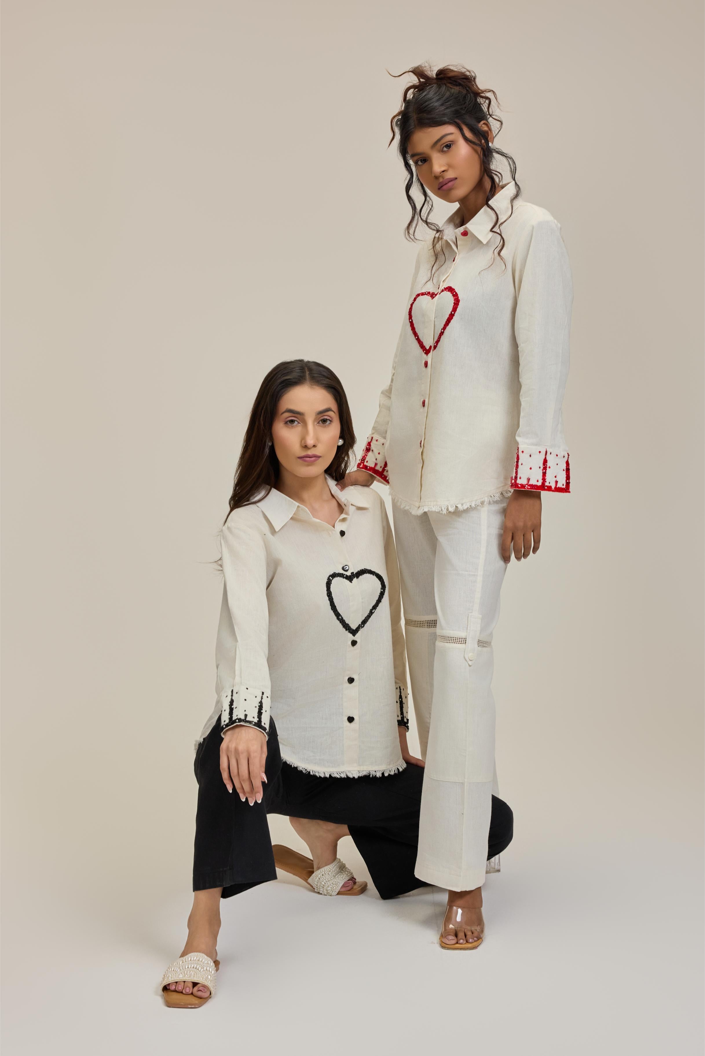 Ciara Black Heart Shirt