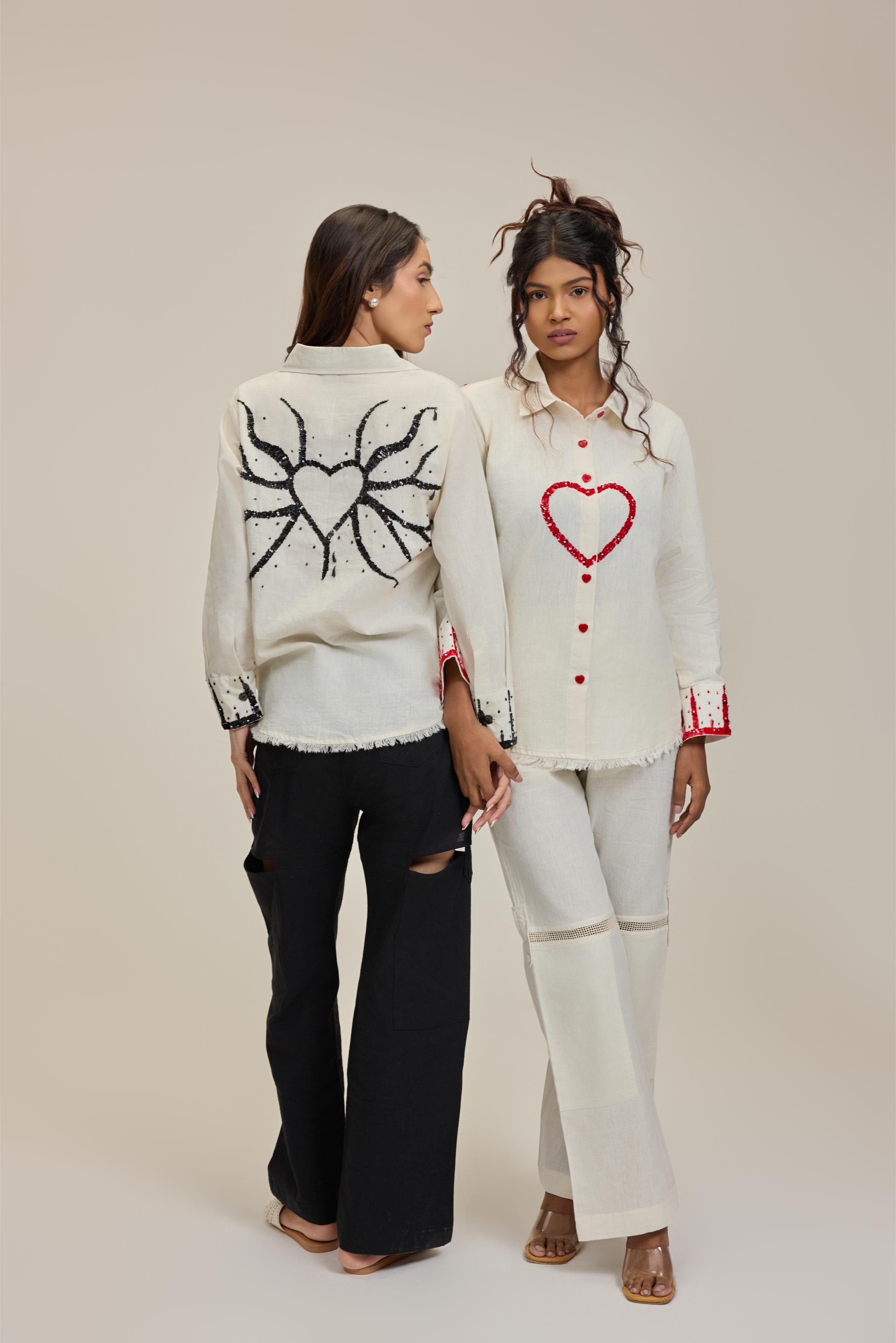 Ciara Black Heart Shirt