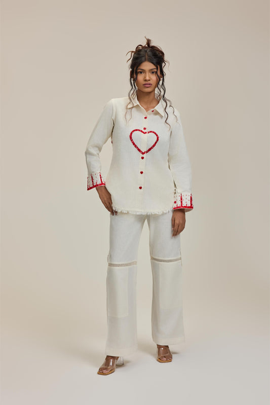 Ciara Red Heart Shirt