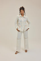 White Doodle Shirt