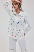 Ivory Doodle Shirt
