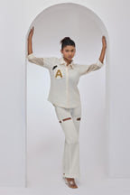 Ivory Initial Shirt