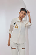 Ivory Initial Shirt