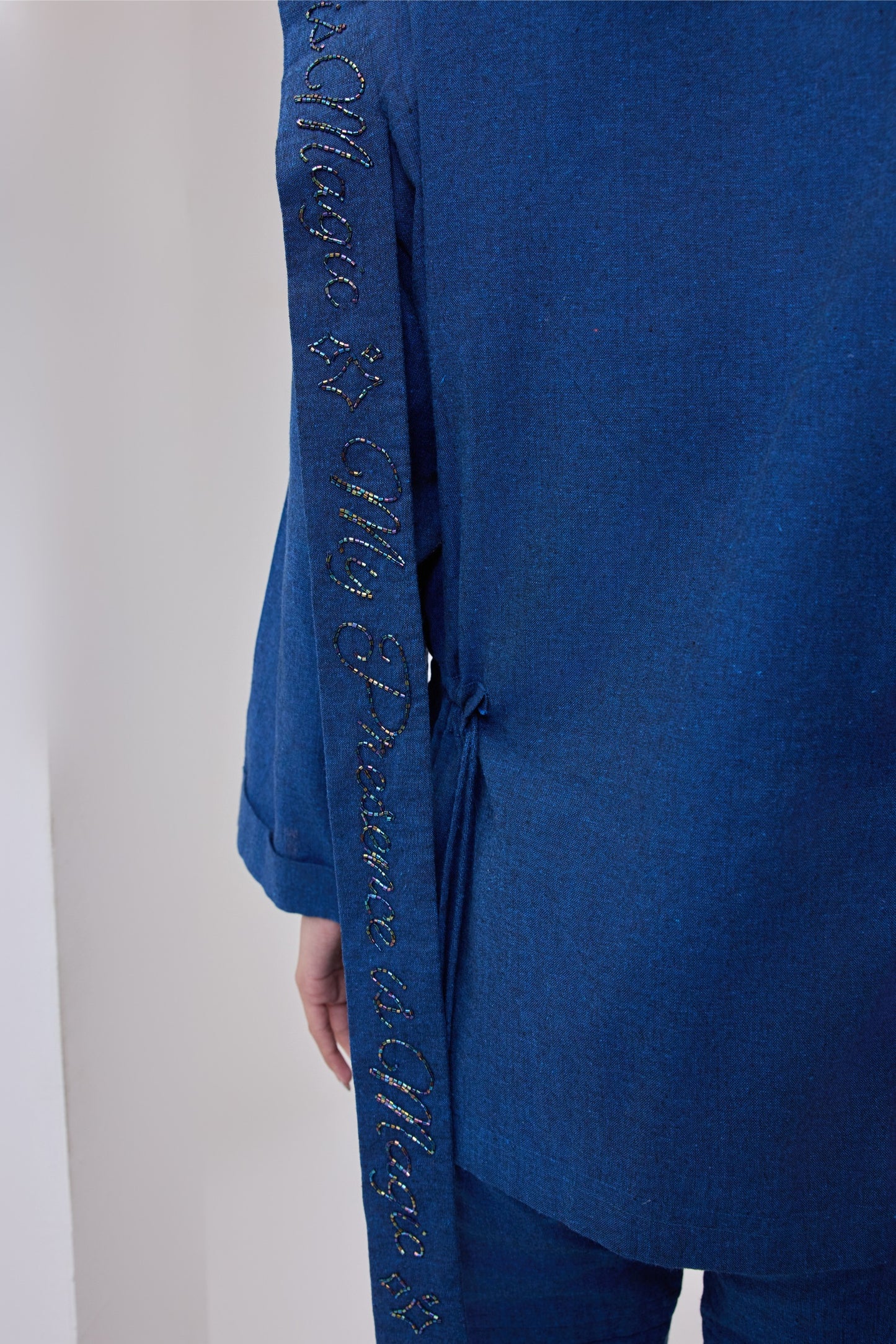 Alyssa Denim Blue Blazer Style