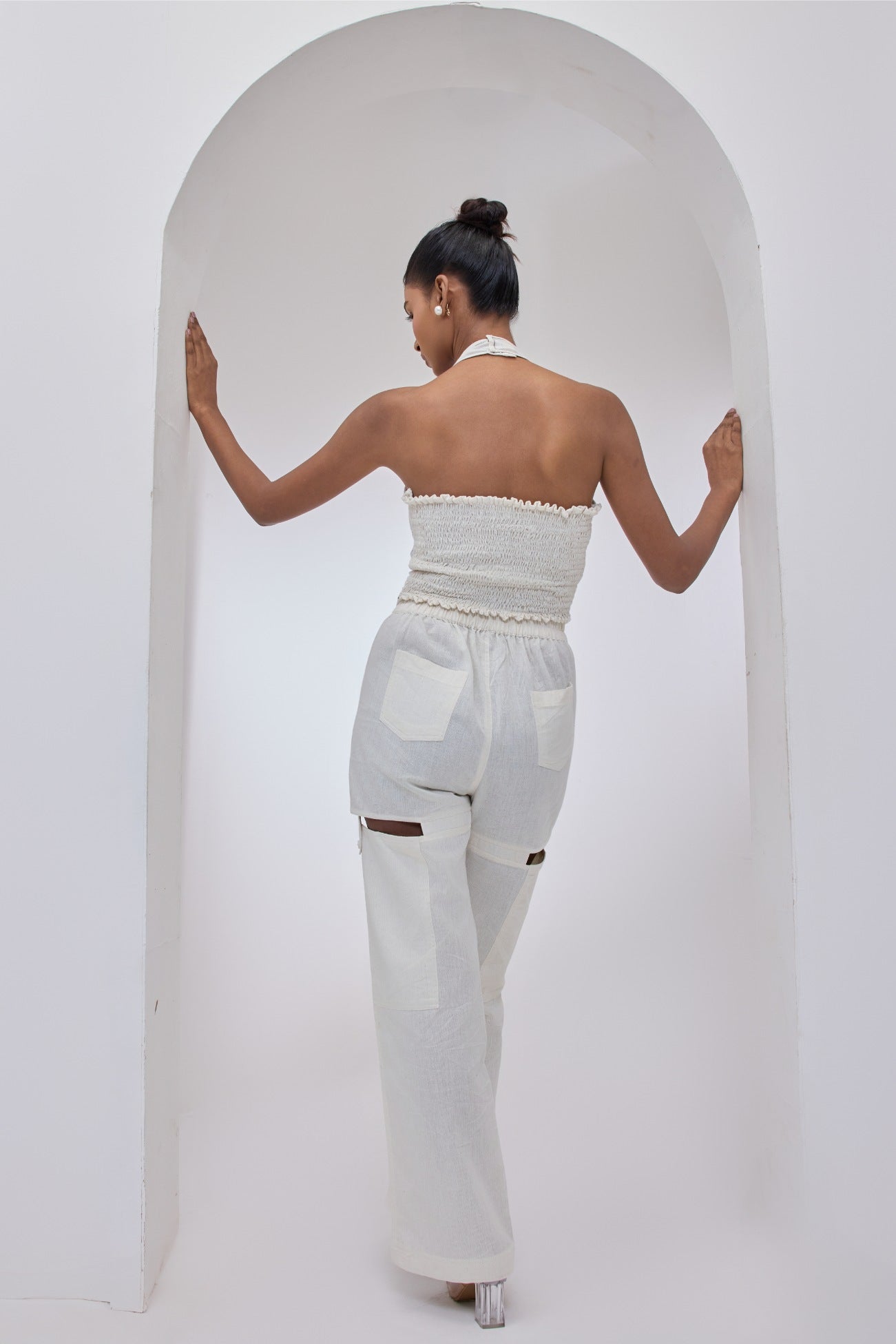 Amani Ivory Bustier