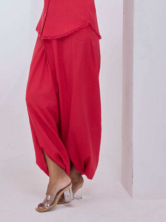 Red Dhoti