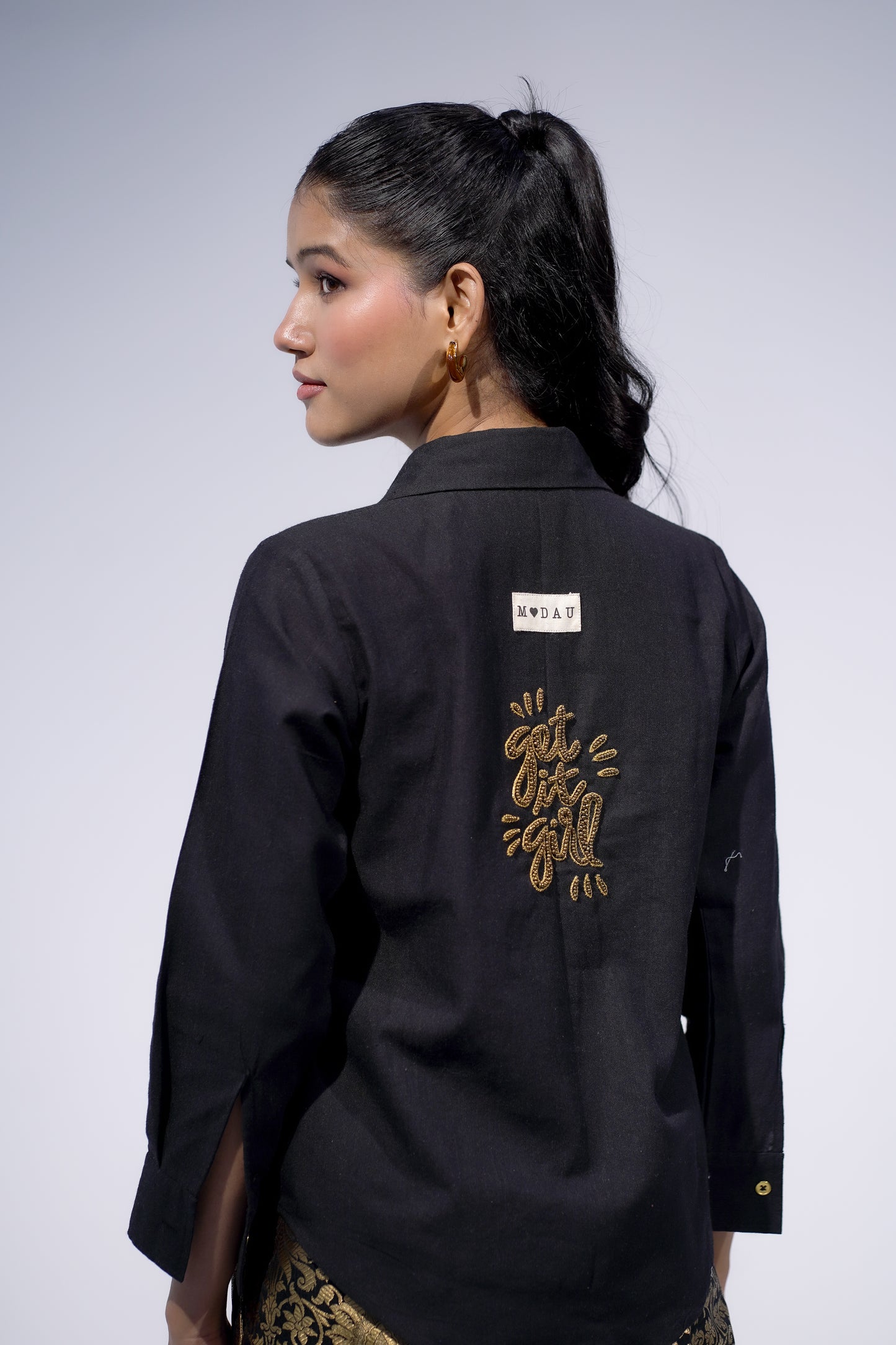 Black Be YOU tiful Butterfly Shirt