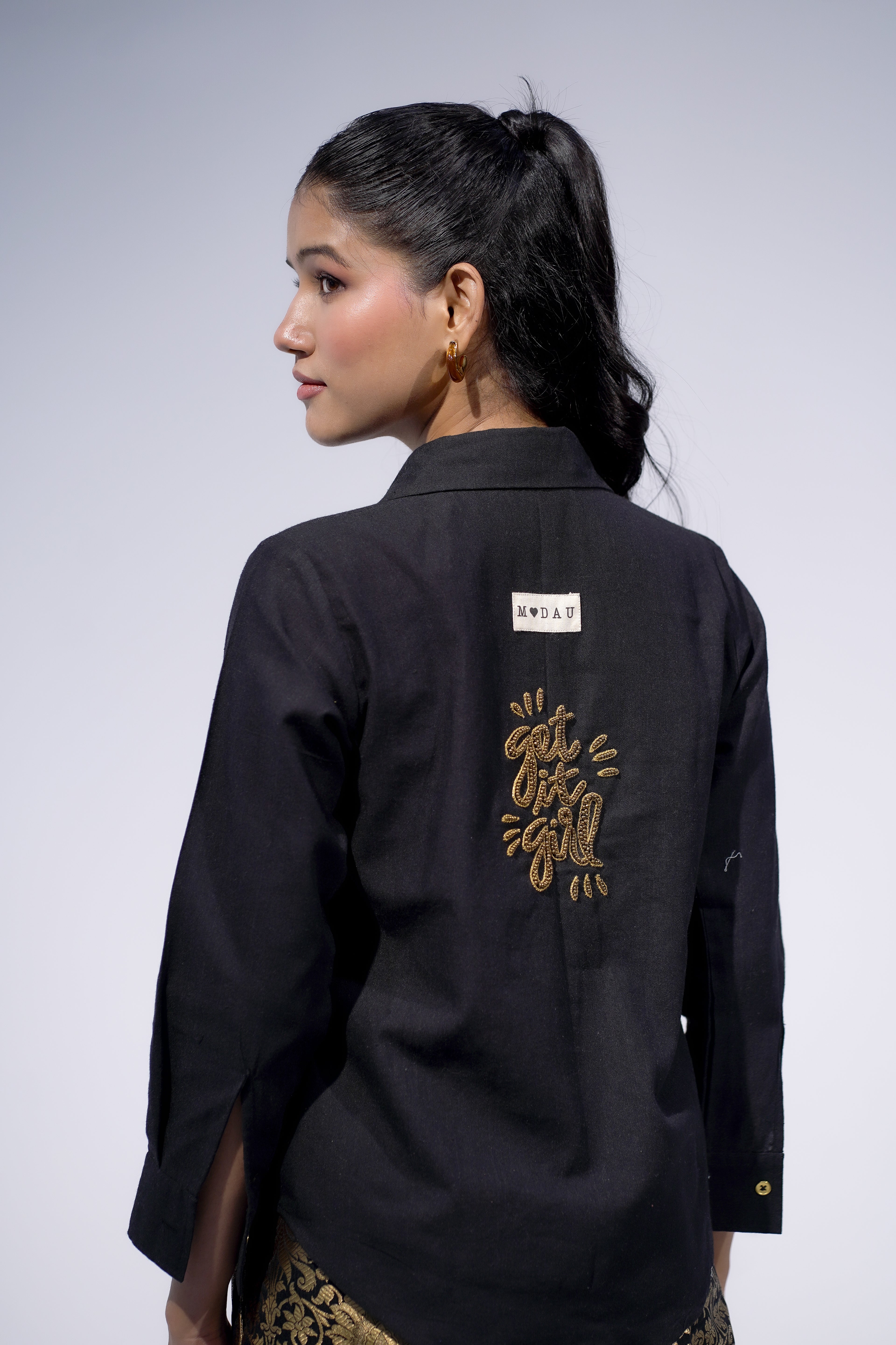 Black Be YOU tiful Butterfly Shirt